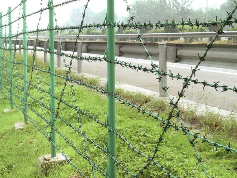 Barbed Wire Fence